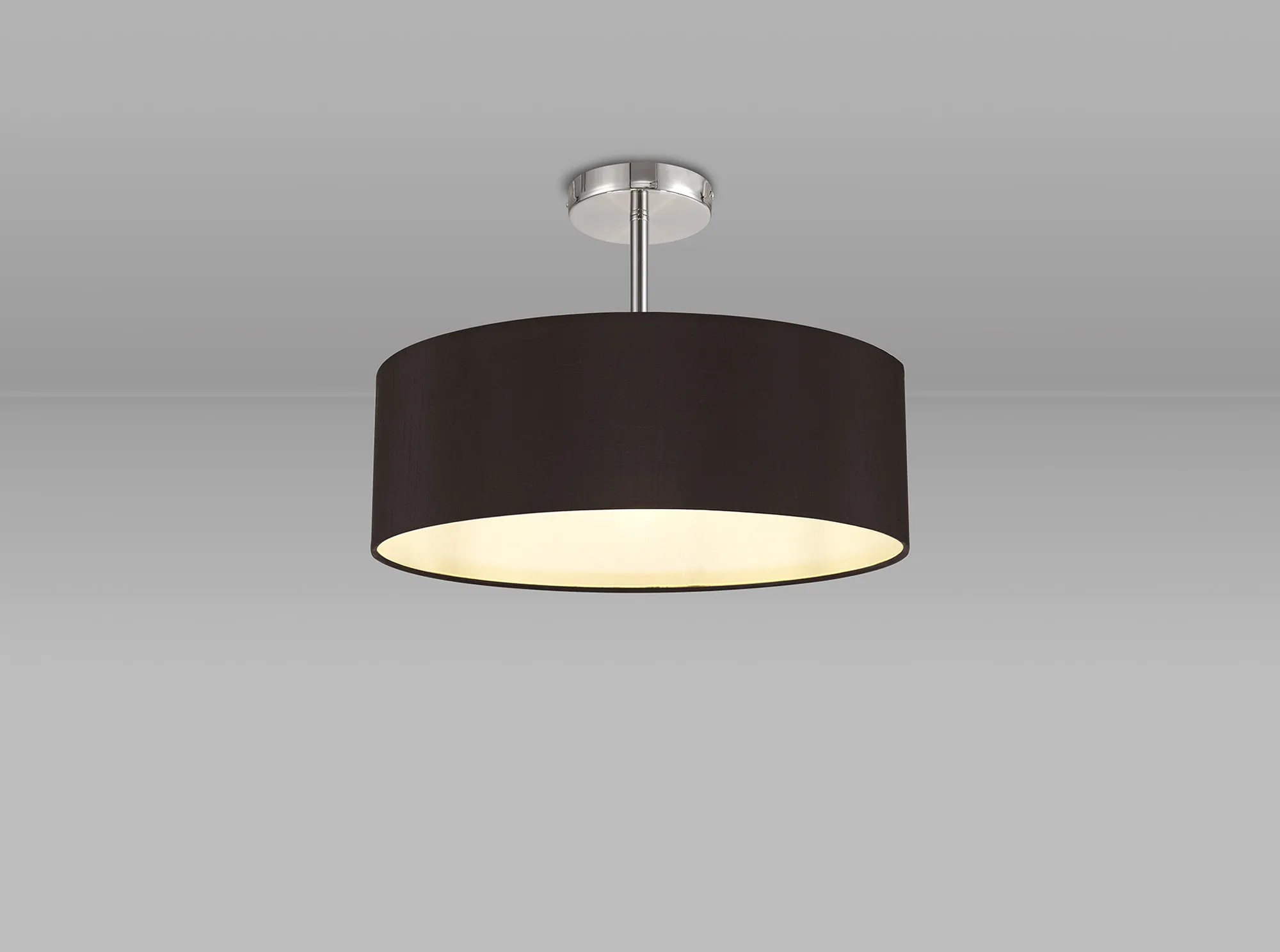Baymont CH BL Ceiling Lights Deco Semi Flush Fittings